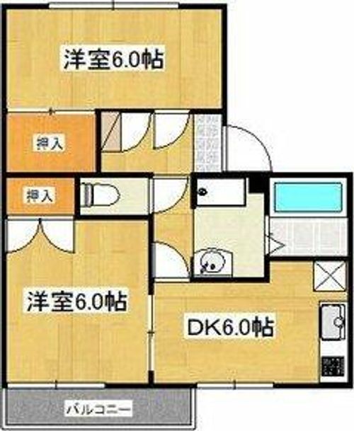 エステイト桐原の間取り