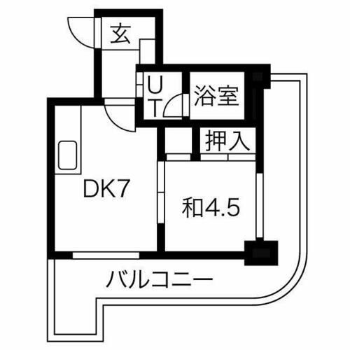 アルファスクエア麻生の間取り