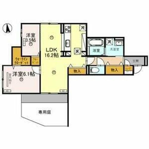 カーサルミノサ王子町の間取り