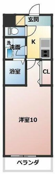 ボヌール飛高の間取り