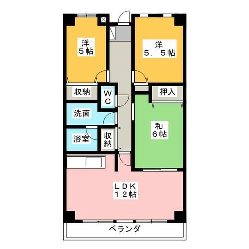 アスリート本郷の間取り