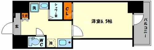 ファーストフィオーレ九条2の間取り