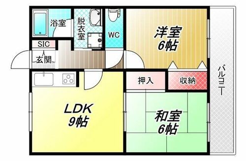 ベルヴェデーレの間取り