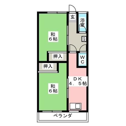 坂野ビルの間取り