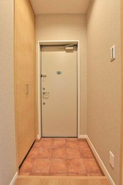 大阪府羽曳野市野々上5丁目(アパート)の賃貸物件の玄関