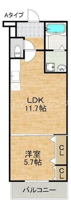 エルデ 高松東の間取り