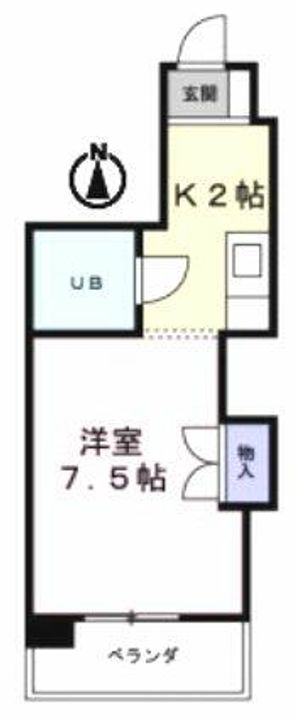 コーポ伊勢山の間取り