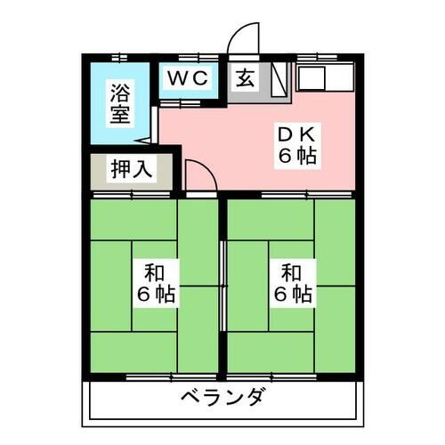 泉楽マンションの間取り
