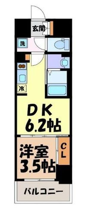 L&Cレジデンス鶴舞公園の間取り