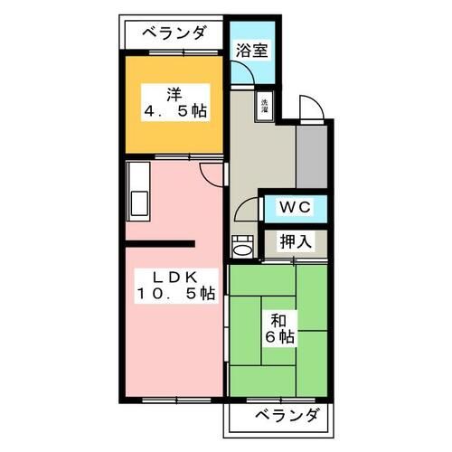 メゾン京命の間取り