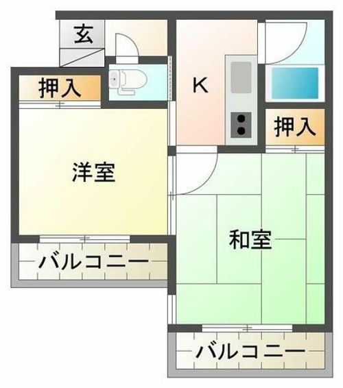 ビーフェリスの間取り