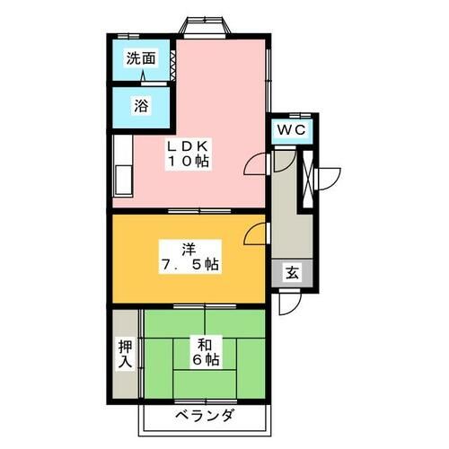 ハーモニー丹羽の間取り
