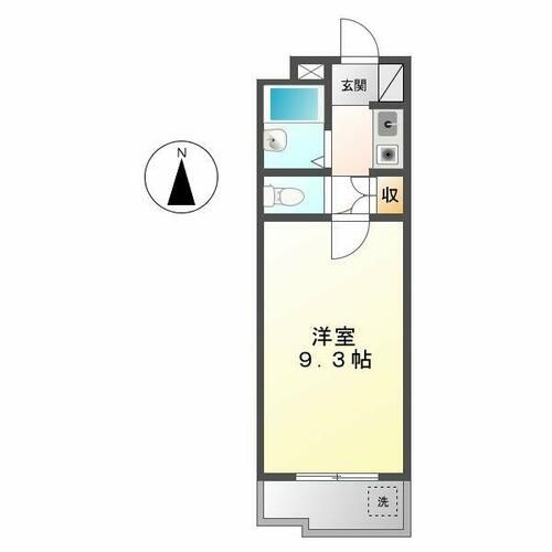 ユング桜山の間取り