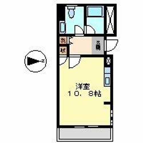 愛知県名古屋市昭和区紅梅町1丁目(マンション)の賃貸物件の間取り