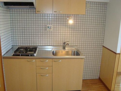 愛知県名古屋市昭和区紅梅町1丁目(マンション)の賃貸物件のキッチン