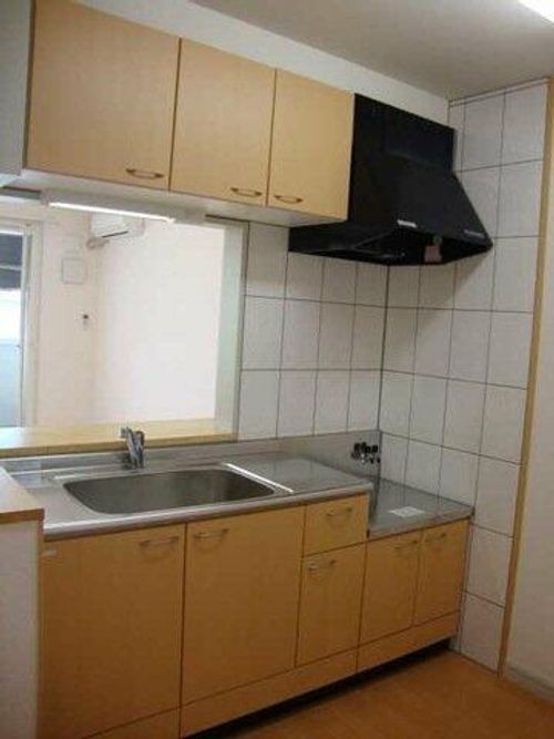 福岡県うきは市浮羽町東隈上(アパート)の賃貸物件のキッチン