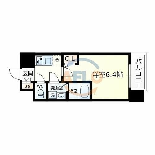 エスリードザ・イーストレジデンス大阪城の間取り