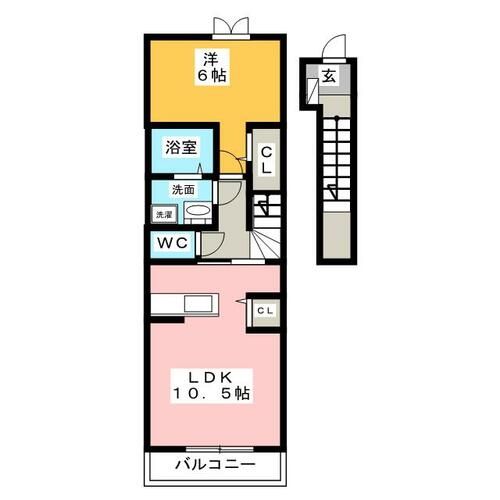 タウン宮東の間取り