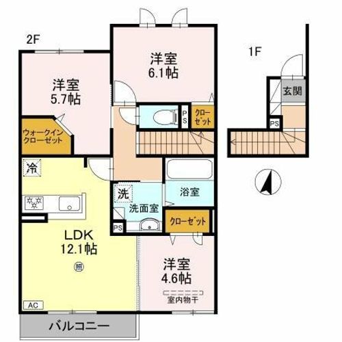 Ranunculusの間取り