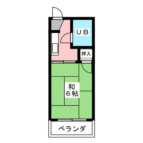 シャルムあおぎりA棟の間取り