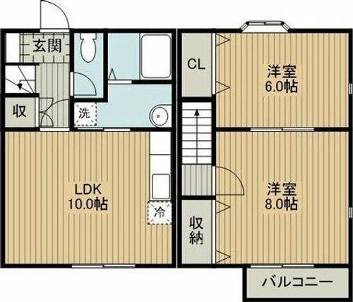 BERRY笹山の間取り
