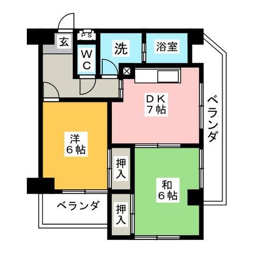 第二末廣ビルの間取り