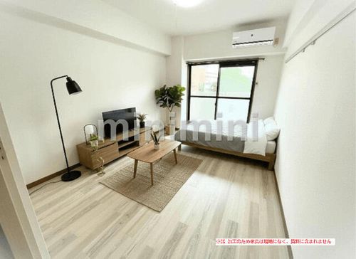 ウエスト ヴィレッジの居間