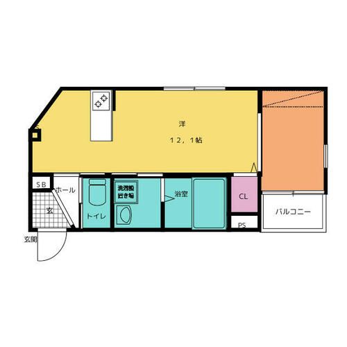 Infina一宮105の間取り