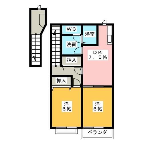 カーサ・ソレアードの間取り