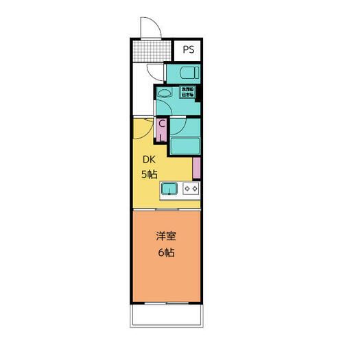 Blanc Carreau203の間取り