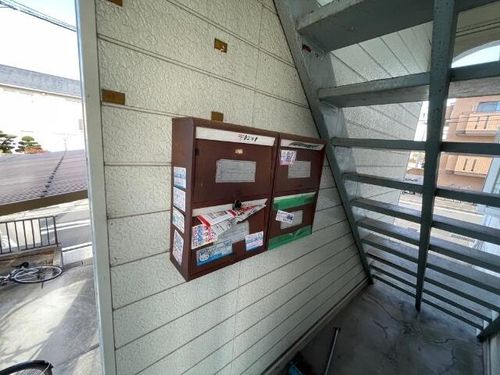 ハイム舞 B棟の玄関