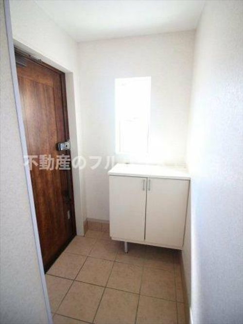 愛知県豊川市緑町(タウンハウス)の賃貸物件の玄関