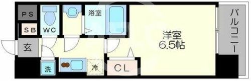 レジュールアッシュウエストレジスの間取り