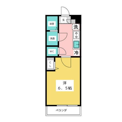 Le Ciel Cort (ルシエル コート)の間取り