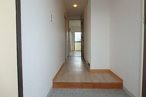 あびこスカイハイツの玄関