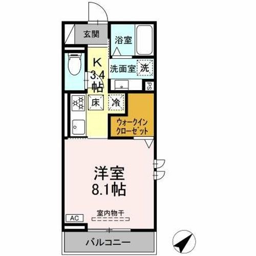 AXIS C101の間取り