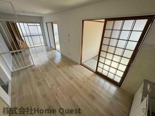 コーポ長堂の居間