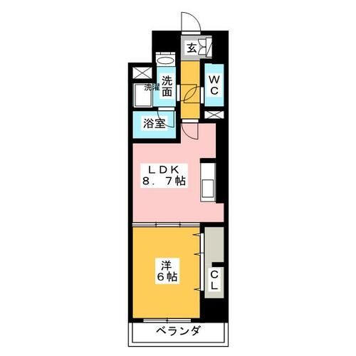 パルファン ドゥ ジョアの間取り