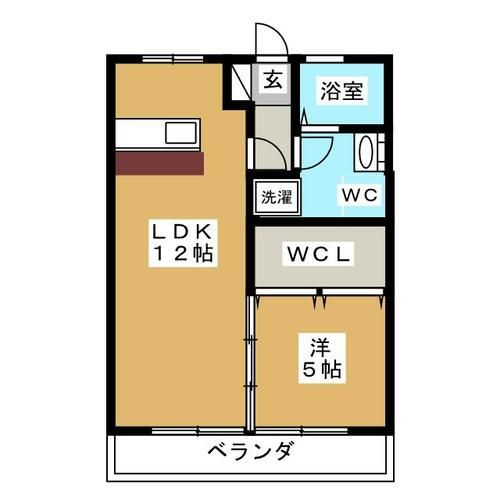 高木ビルの間取り