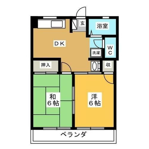 パサージュ1の間取り