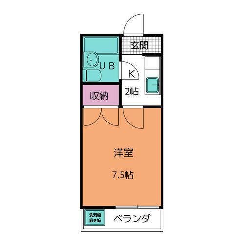 グリーンハイツ原の間取り