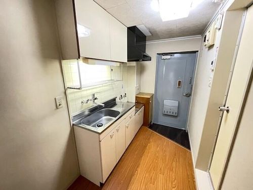 マンションヒラノB棟のキッチン