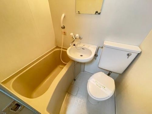 マンションヒラノB棟の風呂