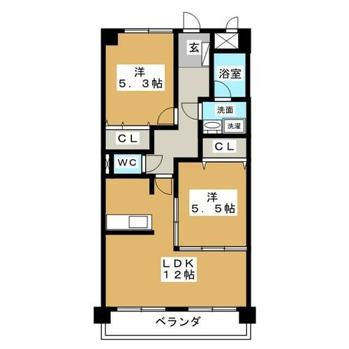 グランシャリオの間取り