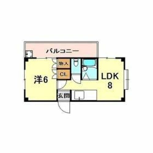 フォーライフ御影03Bの間取り