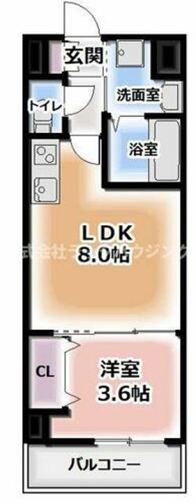 サンフレンドcoreの間取り