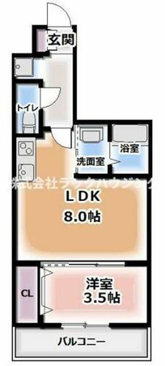 サンフレンドCoreの間取り