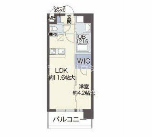 サニティ関目の間取り