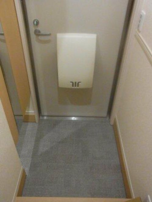 パストラル A棟の玄関