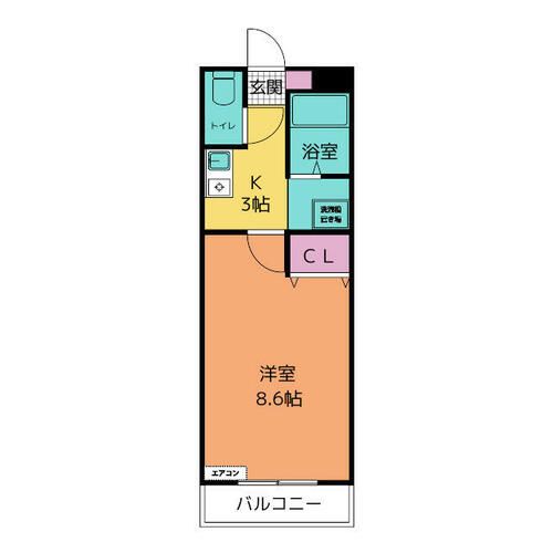 A・City今本町Ⅱの間取り